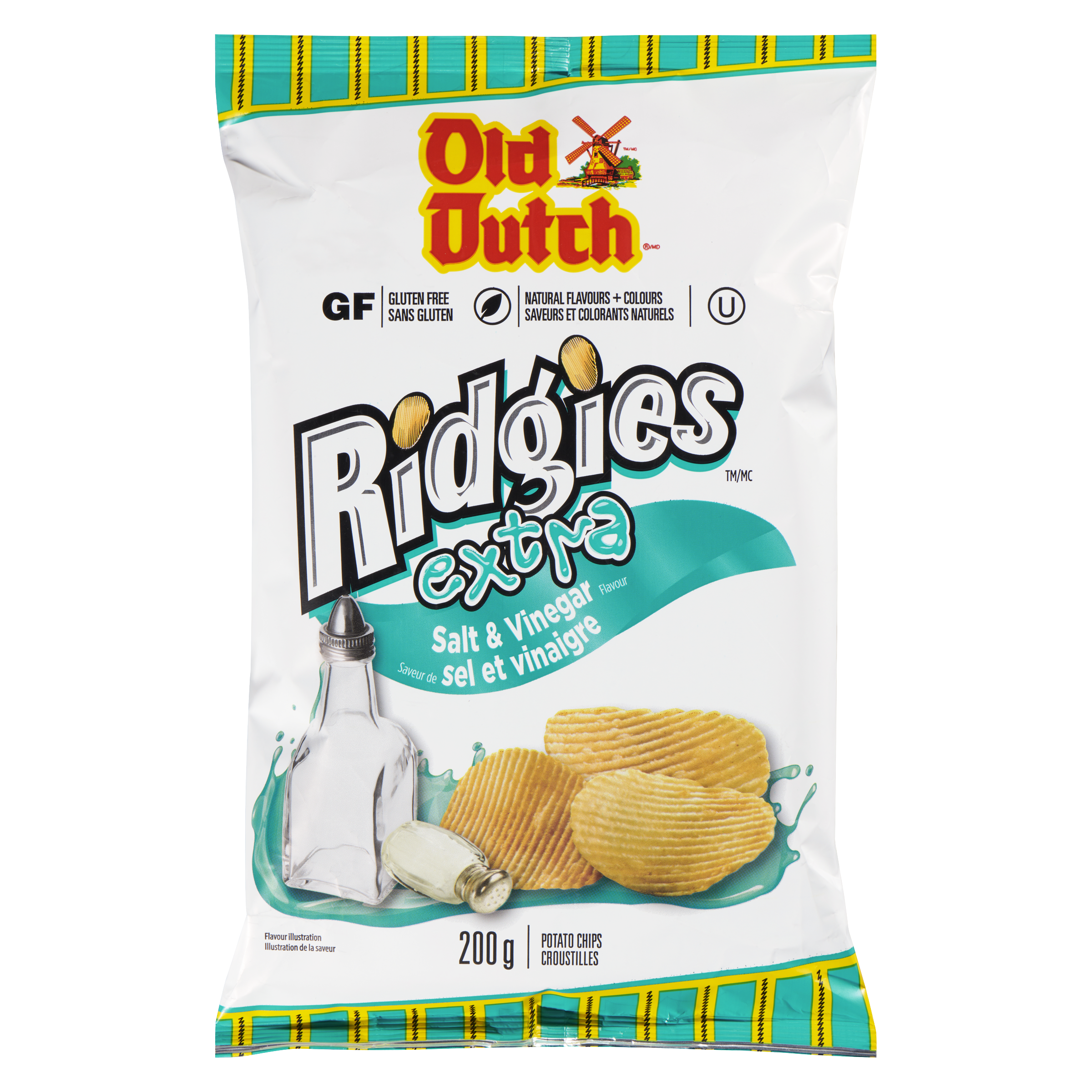 OD RIDGES EXTRA SALT & VINEGAR